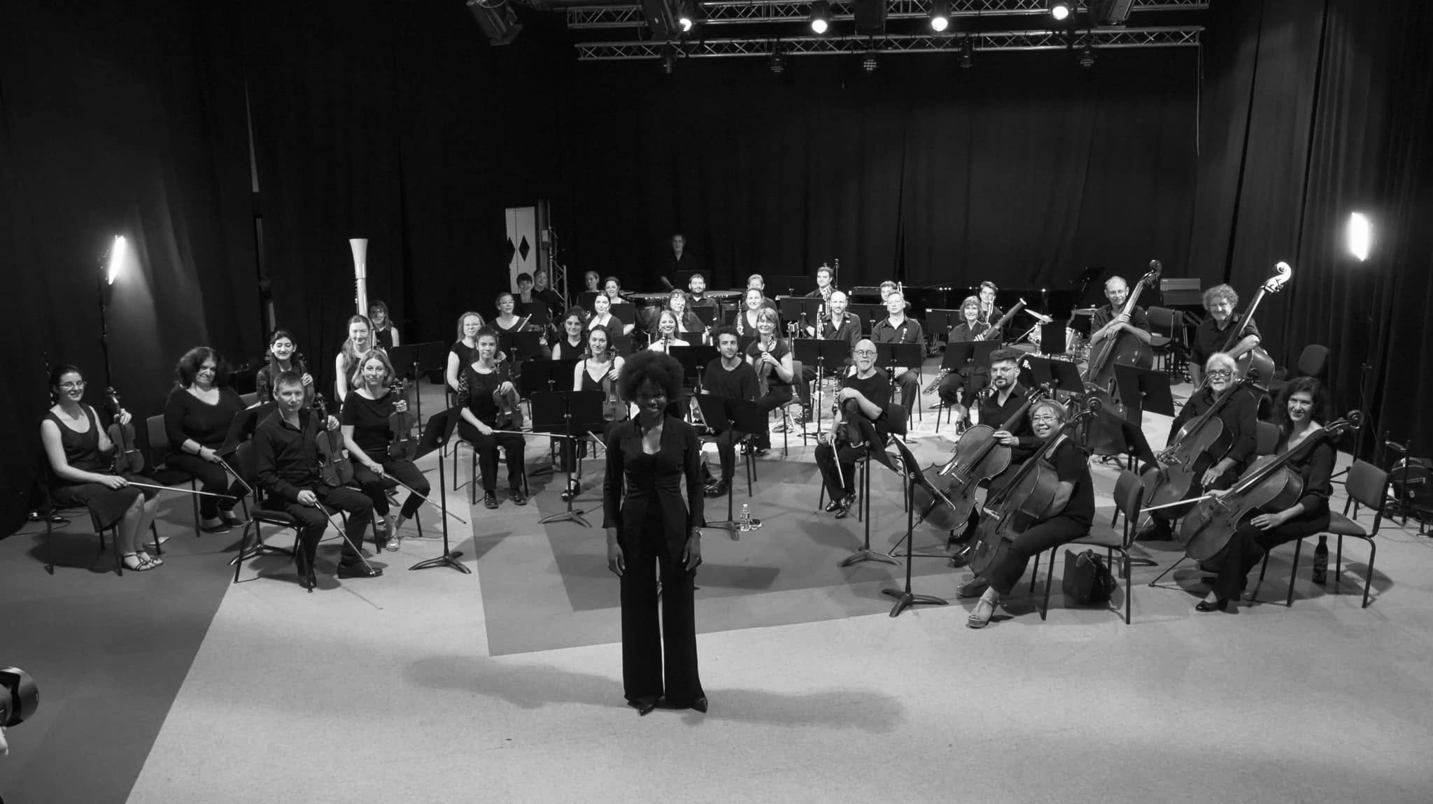 Les mains d'un chef d'orchestre en mouvement