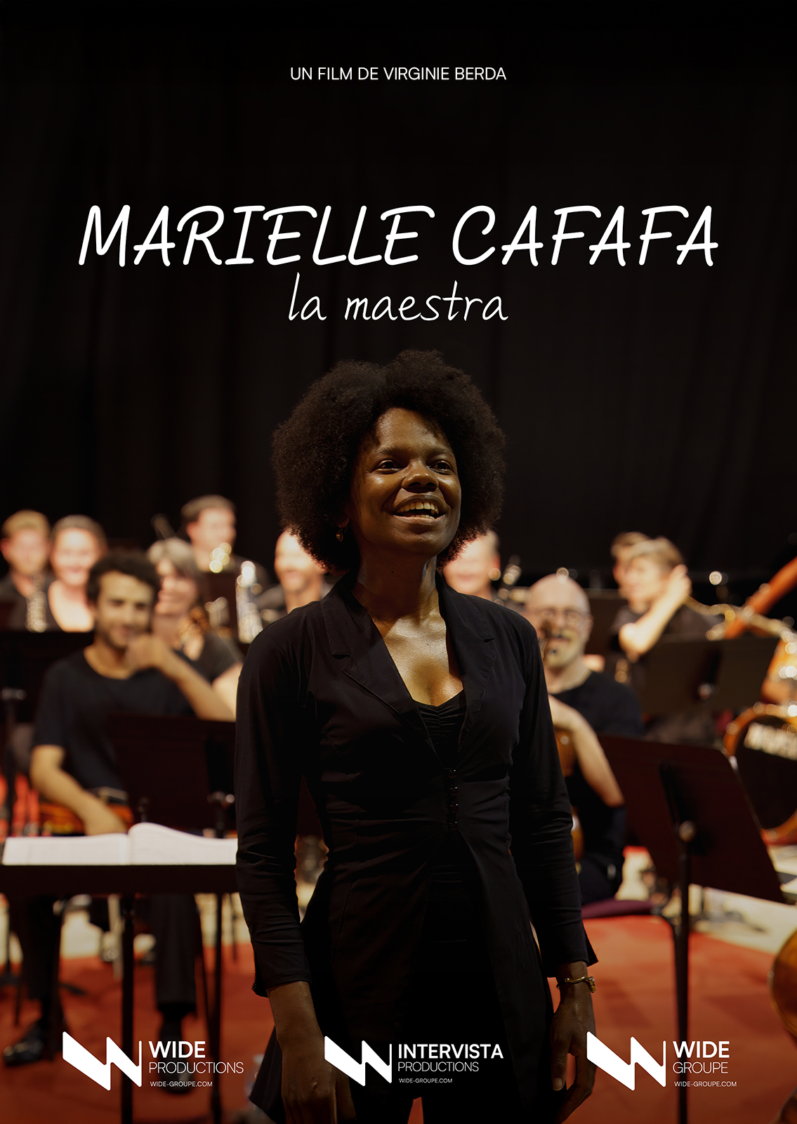 Affiche du film documentaire Marielle Cafafa, la maestra